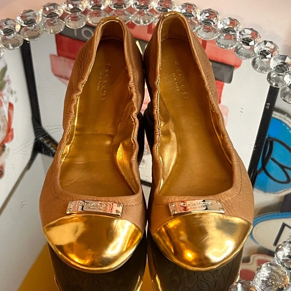 Coach chic flats